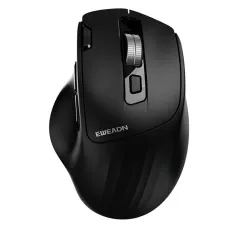 EWEADN C2 Dual Mode Vertical Gaming Mouse 800-4000DPI RGB Light Ergonomics Design Wireless bluetooth Mice for PC Laptop Computer