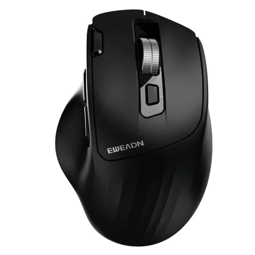 EWEADN C2 Dual Mode Vertical Gaming Mouse 800-4000DPI RGB Light Ergonomics Design Wireless bluetooth Mice for PC Laptop Computer