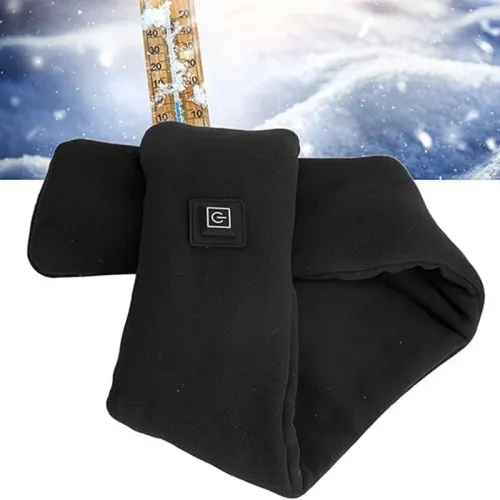 TENGOO Winter Heated Scarf 3 Levels Adjustable Temperature USB Charging Neck Warmer Intelligent Electric Heated Neck Wrap
