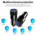 3.1A USB Car Charger Type C Fast Charging Phone Adapter Dual-Port Charging For Xiaomi Huawei PD Phone Charger Adapter Socket