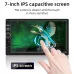 F7018C 7 Inch Touch Screen Single 1DIN MP5 Car Navigation System USB Bluetooth FM Radio Android Auto Apple CarPlay
