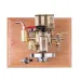 OKMO M12B 1.6cc Mini Water-cooled Single Cylinder 4-stroke Gasoline Gad Engine Upgrade ICE Model with Wooden Base Science Discovery Education Desktop Decorations Collection Toys