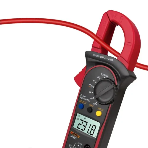 ANENG ST201 Digital Multimeter Clamp Ammeter Transistor Tester Capacitor Tester Power Test Automotive Voltage Tester