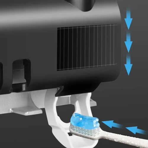 Tooth Disinfection Box Multifunctional Toothbrush Holder Disinfecting Toothbrush Holder Multifunctional Toothbrush Box Toothpaste Squeezer Toothbrush Sterilizer