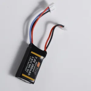 FMS FCX24M 1/24 RC Car Parts 7.4V 380mAh 2S 5C Lipo Battery for Land Rover Camel Trophy Edition Vehicles Models Spare Accessories C1389F