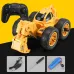 2.4G Drop-resistant Excavator RC Car Stunt RC Car for Children Toys