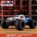 UDIRC 1611 RTR 1/16 2.4G 4WD 30km/h RC Car LED Light High Speed Off-Road Truck Full Proportional Vehicles Models Oil Filled Shocks Toys