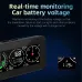 Car Head Up Display Digital Speed Slope Meter Inclinometer With GPS Speedometer Compass Real Time Measurement