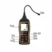 SNDWAY SW-743A Halogen Leak Detector for Car Refrigerants AC Freon CFC HCFC HFC LCD Display 1PPM Sensitivity 0-1000PPM Quick Response Adjustable Alarm
