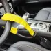 Car Steering Wheel Steel Lock Seat Belt Anti-theft Lock With 2 Keys Anti-theft Device Easy Installation Fits Most Cars SUV