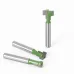 6mm 1/4" Shank T-Track Slotting & T-Slot Keyhole Cutter Router Bit Steel Handle 5/16" 3/8'' & 1/2'' Length Cutter For Wood