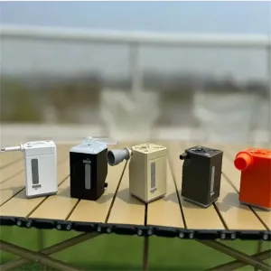 IPRee Mini Inflator/Deflator Ultra Light Electric Portable Air Pump for Camping Gear, with 3000mAh Battery Charge Quick Inflation Air Mattress Sleeping Pad Inflatables Pool Toys