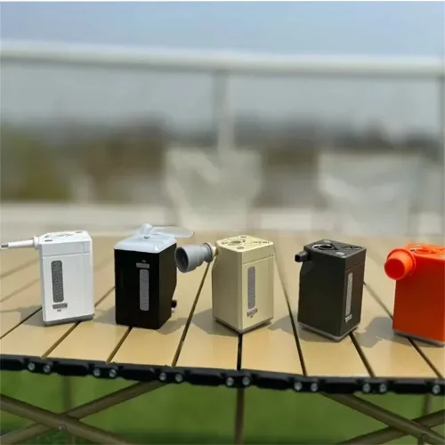 IPRee Mini Inflator/Deflator Ultra Light Electric Portable Air Pump for Camping Gear, with 3000mAh Battery Charge Quick Inflation Air Mattress Sleeping Pad Inflatables Pool Toys