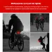 BIKIGHColorful RGB USB Rechargeable LEBike Taillight 14 Light Modes Waterproof Safety Rear Light for Night Riding Cycling Equipmen