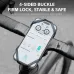 WESBIKING Silicone Bike Phone Holder for 4.5-6.7inch Multi-Angle Stable Clamp Anti-slip Cycling Cellphone Support Mount