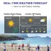 BALDR Wifi Weather Station Alarm Clock Wireless Indoor Outdoor Thermometer Forecast Station App Remote Control