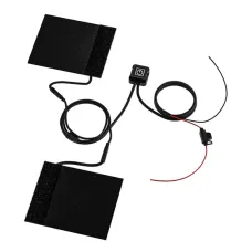 WUPP Smart Heated Handlebar Cover CS-974A1 12V Rapid Heating Fabric IP67 Waterproof Adjustable Temperature Control Motorcycle Bike Accessories