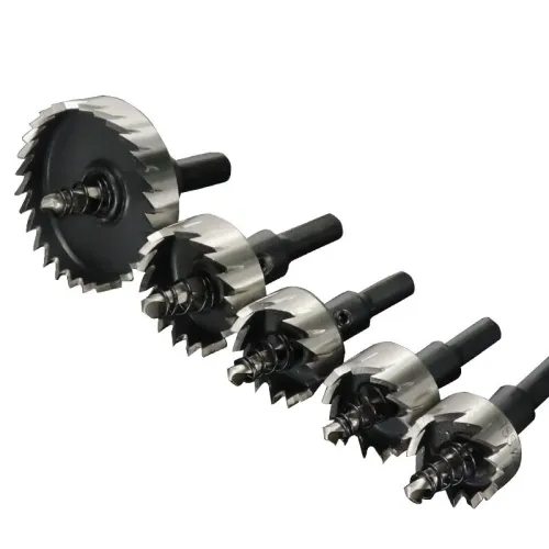 Drillpro 15-53mm Hole Sawtooth HSS Drill Bit Hole Saw Cutter for Stainless Steel Metal Alloy Hole Drilling