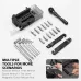 WESBIKING Portable Bicycle Repair Tool Kit with Ratchet Wrench Tyre Lever Magnetic Screwdriver Allen Keys Multi-Tool Box