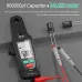 FY368 Digital Clamp Multimeter AC DC Voltage Current Resistance Frequency Capacitance Temperature Tester Non Contact Voltage Test Live Wire Judgment LCD Backlight Auto Power Off
