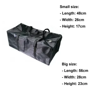 ZANLURRFishing Boat Storage Bag Large Space Handbag Protective Carrying Case for Outdoor Fishing bait Ship