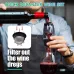 Portable Quick Decanter Red Wine Decanter Set Wine Decanter Wine Dispenser Red Wine Decanter Filter Wine Pourer Filter