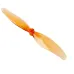 4 Pairs Gemfan 75MM Bi-blade 2-blade 1mm Shaft PC Propeller for Tiny Whoop RC Drone FPV Racing