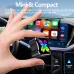 LAESD Q1BF 2-in-1 Wireless CarPlay Android Auto Smart Box Type-C Port Plug and Play Wired to Wireless Adapter