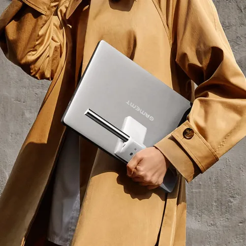 N1 Laptop Traveling Light with 5000mAh Charging Bank Function 2800K-5500K Three Lighting Mode Touch Control Magnetic Base Eye Caring Screen Light Portable Travel Lamp