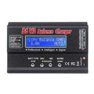 B6 V2 80W 6A DC 1-6S Battery Balance Charger Discharger for LiPo Battery LiHV Battery