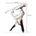 12 inch 2 in 1 Metal Face Clamp Pocket Hole Clamp Pliers Adjustable 90 Degree Right Angle Clamp Heavy Duty C Clamp