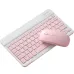 10 inch Mini bluetooth Keyboard and Mouse Set for iPad Xiaomi Huawei Phone Tablet Slim Wireless Mute Keyboard for Android IOS Windows