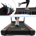 USA Direct Bominfit JK88 Home Office Folding Treadmill - 3.5HP Quiet Motor | 1-16km/h Running & Walking | Installation-Free | Cup Holder | Folding Handle | Smart LEDisplay | Heart Rate Sensor | Max 150kg User Weight