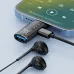 Type-C to Lightnings OTG Adapter Fast Data Transfer Fast Charging Supported Type-C Female To Lightnings Male Connector for Phone U Disk Earphones