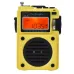 HanRongDa HRD-701 Pocket Radio Portable Digital Radio FM MW SW WB 96 Stations TF Card MP3 Player Bass Sound Mini Pocket Radio for Travelling Camping