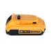20V MAX Li-ion Battery for DEWALT 2.0Ah LED Indicator Efficient Recharge