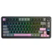AULA S75 Pro Tri-mode Mechanical Keyboard with Display Screen 80 Keys 75% Layout Gasket Structure Hot Swappable RGB Backlit PBT Keycaps 4000mAh Gaming Keyboards