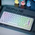 ATTACKSHARK X82PRO HE Mechanical Gaming Keyboard RGB 75% Layout Tri-mode Magnetic Amber Axis with 0.01mm RT Accuracy 8KHz Return Rate Gamer Keyboards