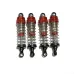 4PCS Upgraded Oil Filled Shocks Absorber Damper for Wrangler MNRC MN128 1/12 RC Cars Vehicles Models Spare Parts