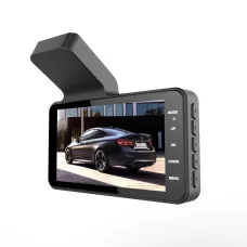 4 Inch Dash Cam HD 1080P Car DVR Front Rear Dual Recording Reversing Image 24H Parking Dual Lens Driving Recorder