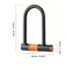 Shape Bike Lock Silicone Soft Anti-Theft with 2 Keys Safety Lock for MTB Bike Road Bike