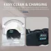 KALOASoft Cotton Bluetooth V5.3 HiFi Music Sleeping Eye Mask Type-USB Charging Headband Shade Eye Mask for Travel Night Sleeping