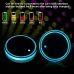 LED Car Cup Holder Light Car Coasters Bottle Atmosphere Light Mats 7 Colors Cup Holder Pad Car Interior Decorative Light