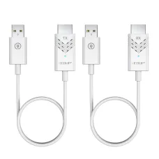 EDUP Wireless HD Transmitter and Receiver Kit 1080P@60Hz Full HD Extender 50m Long Range 0.1s Delay Plug and Play Support Multi Device for Streaming Mirroring