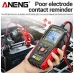ANENG BT175 Car Battery Tester 12V 24V Lead Acid Battery Analyzer Digital Voltage Alternator Tester Accurate CCA Measurement Backlit Screen Automotive Battery Checker