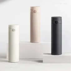 Xiaomi Mijia 480ML Thermos Cup Flip Cover Mini Portable Thermos Cup Pocket Edition Keep Warm/Cold Cup Tea Cup 316L Stainless Steel