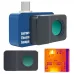 T7S+ Infrared Thermal Imager with Macro Len for Android phone 256*192 High Resolution Observation 30-50mm Distance -15C to 600C Mobile App for Professional Thermal Analysis Ideal for Solar Power Device Error Detection