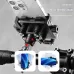 BENGGUO Aluminum Alloy Bike Phone Mount Quick Release Shock-absorbing Anti-slip Universal Motorcycle Handlebar 360 Rotation Phone Holder