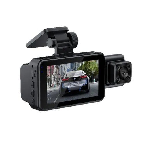 3 inch Triple Car Front Windshield Record WIFI Car DVR Monitoring Night Vision 1080P HD Camera Car DVR Cam with 64G Memory Card