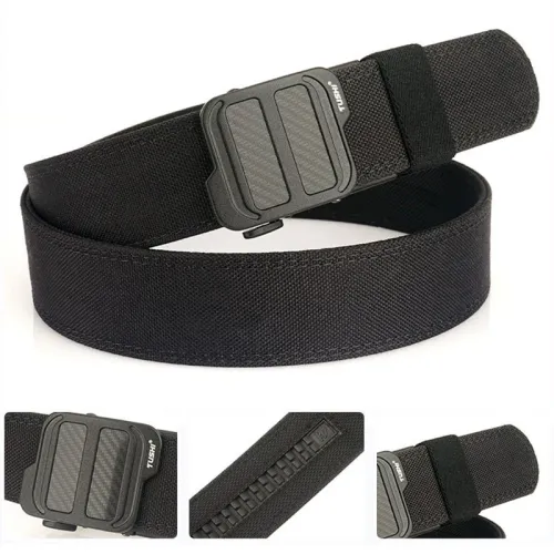 TUSH120cm Length Outdoor Shooter Belt Double LayeredQuick Release Nylon Waist Belt for Cross-border TrainingShootingand Outdoor Recreation